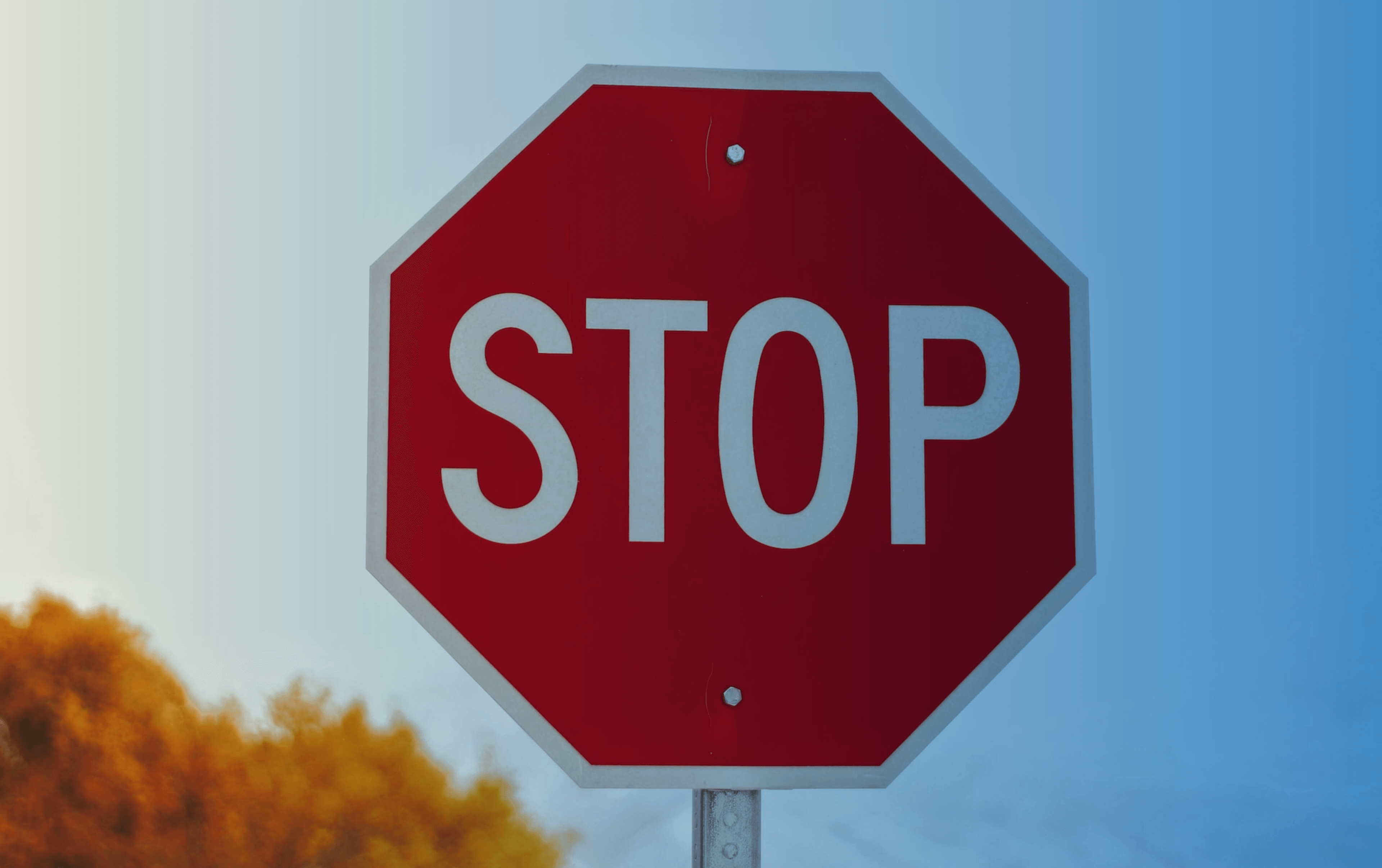 Ilustračný obrázok značky STOP
